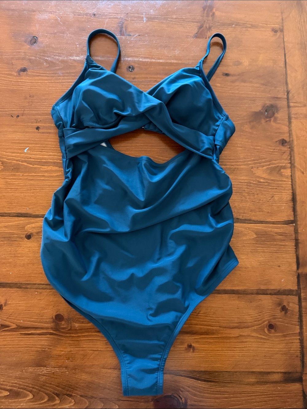 NWT Women’s Teal One-Piece Swimsuit